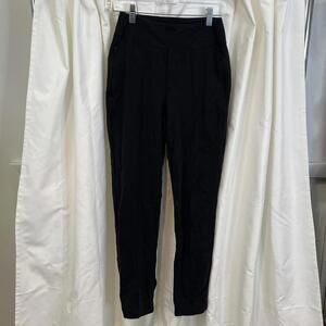 Athleta black high-waisted leggings with pockets Size 0